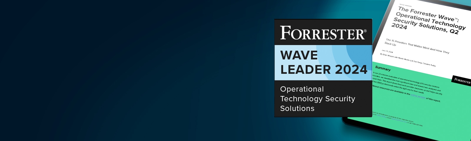 Forrester names Cisco a Leader in OT security